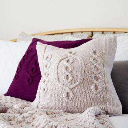Red Heart Hygge Chic Throw Crochet Throw made in Red Heart Chic Sheep Yarn