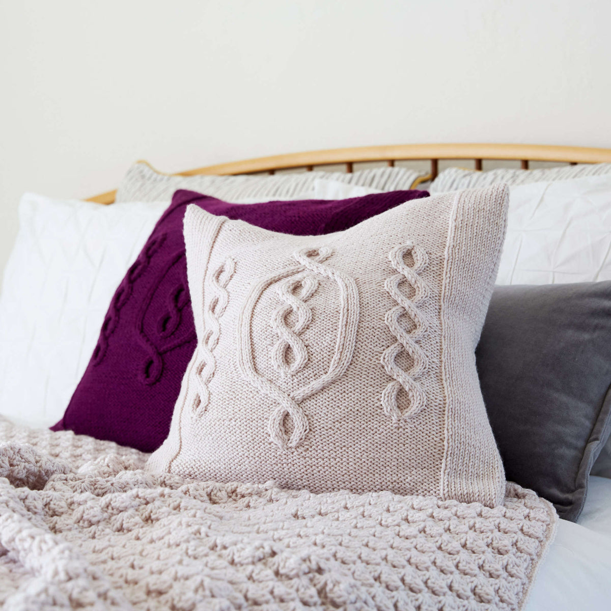Crochet Throw made in Red Heart Chic Sheep Yarn