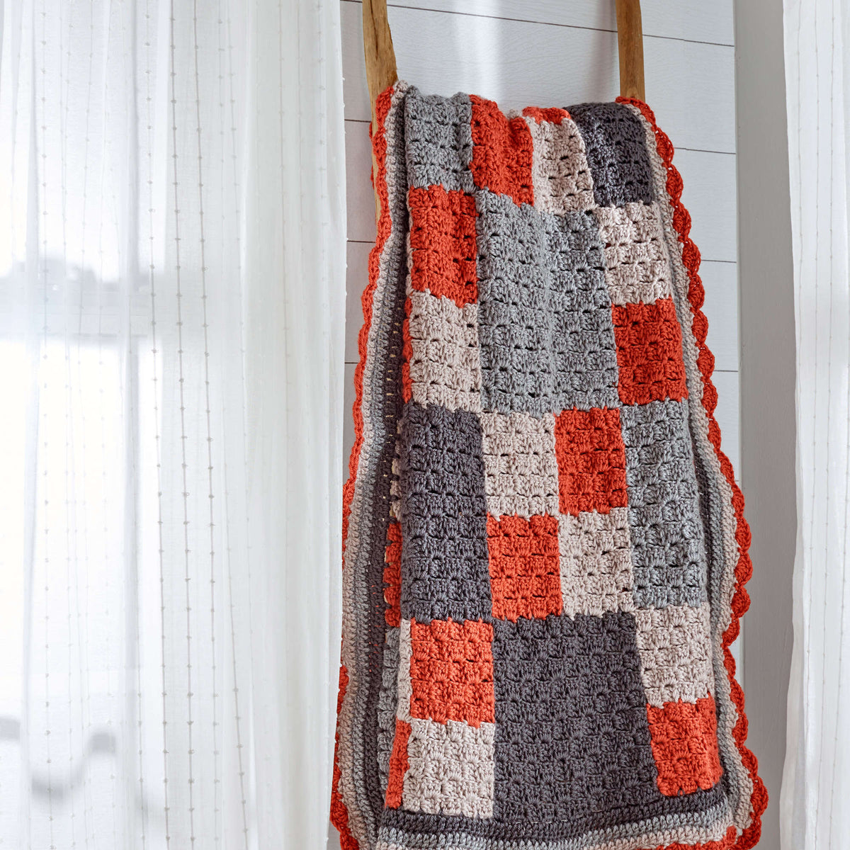 Crochet Throw made in Red Heart Soft Yarn