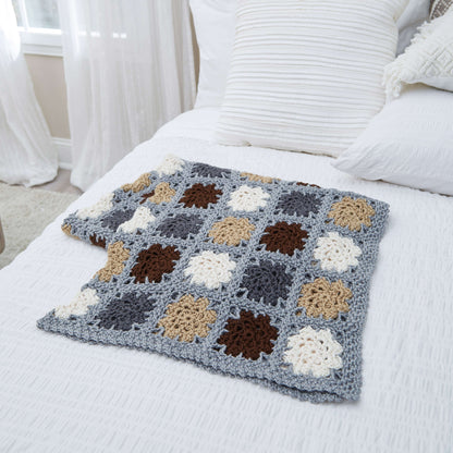 Red Heart Crochet Neutrality Throw Crochet Throw made in Red Heart Soft Yarn