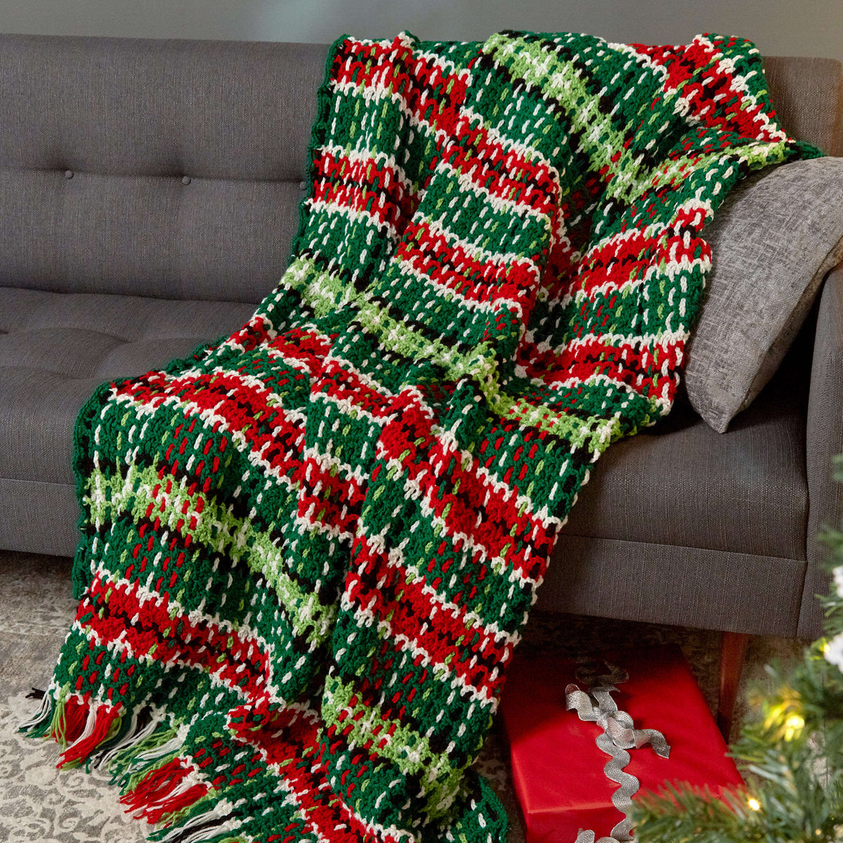Crochet Blanket made in Red Heart Super Saver Yarn