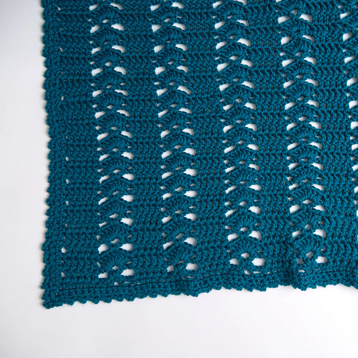 Crochet Throw made in Red Heart Soft Essentials Yarn