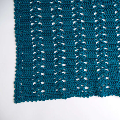 Red Heart Charming Crochet Throw Crochet Throw made in Red Heart Soft Essentials Yarn