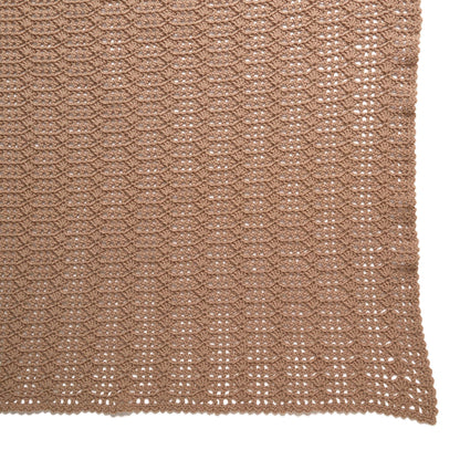 Red Heart Crochet Sentimental Shells Throw Crochet Throw made in Red Heart Comfort Yarn