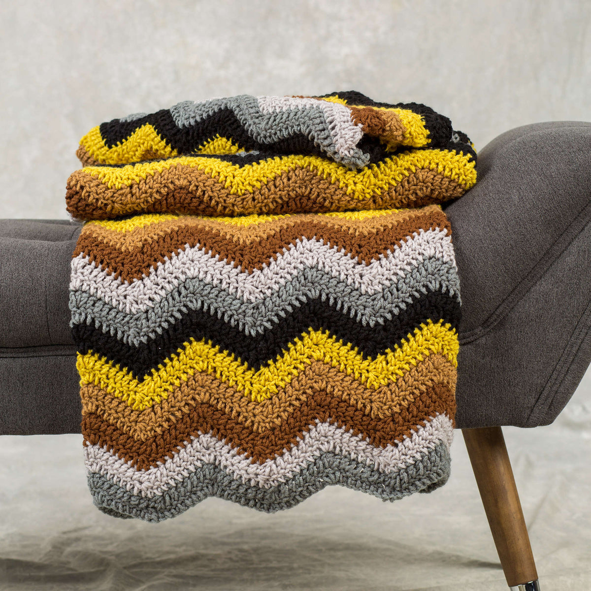 Crochet Throw made in Red Heart Classic Yarn