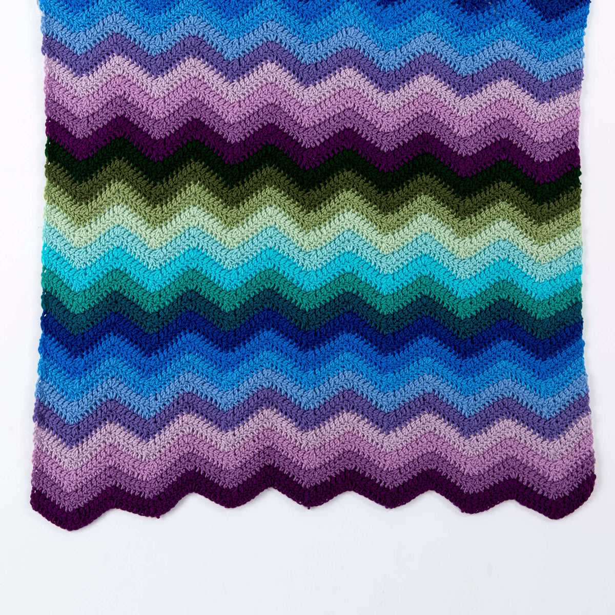Crochet Throw made in Red Heart Super Saver Yarn