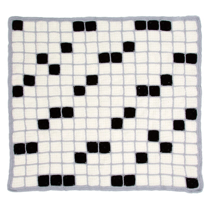 Red Heart Crochet Crossword Lovers Throw Crochet Throw made in Red Heart Super Saver Yarn