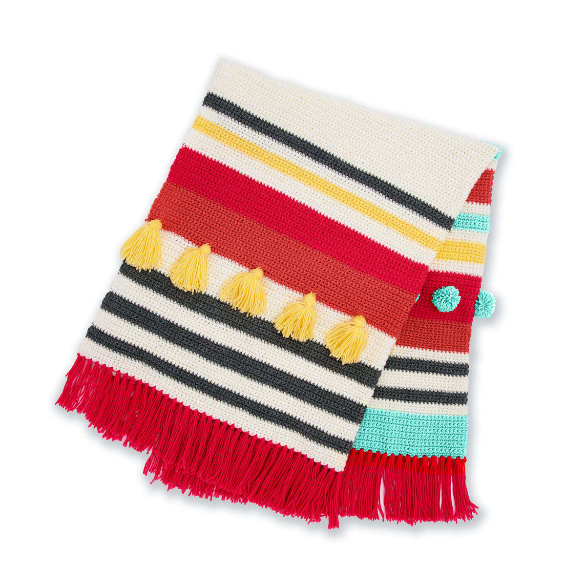 Crochet Blanket made in Red Heart Super Saver yarn