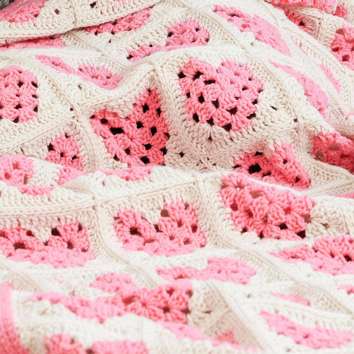 Crochet Blanket made in Red Heart Super Saver yarn