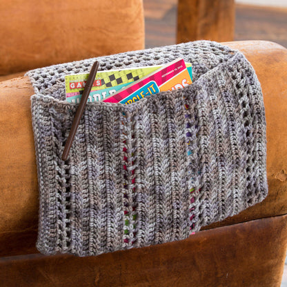 Red Heart Crochet Organizer Pouch Crochet Pouch made in Red Heart Super Saver Yarn