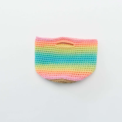 Red Heart Striping Fun Crochet Baskets Crochet Basket made in Red Heart Super Saver Yarn