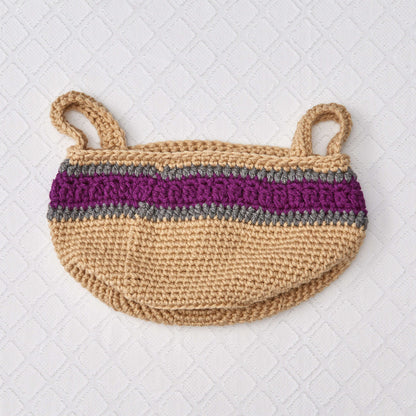 Red Heart Handy Storage Basket Crochet Basket made in Red Heart Super Saver Chunky Yarn