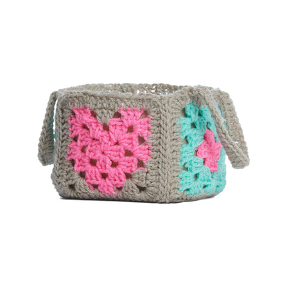 Red Heart Granny's Love Crochet Basket Single Size