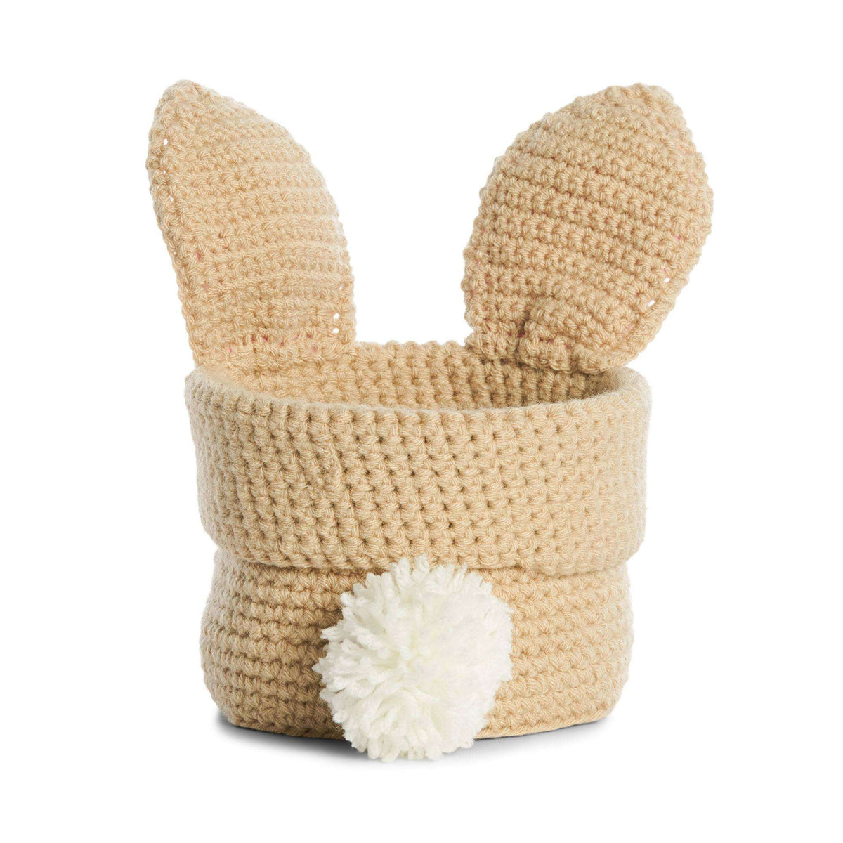 Crochet Basket made in Red Heart Super Saver Yarn