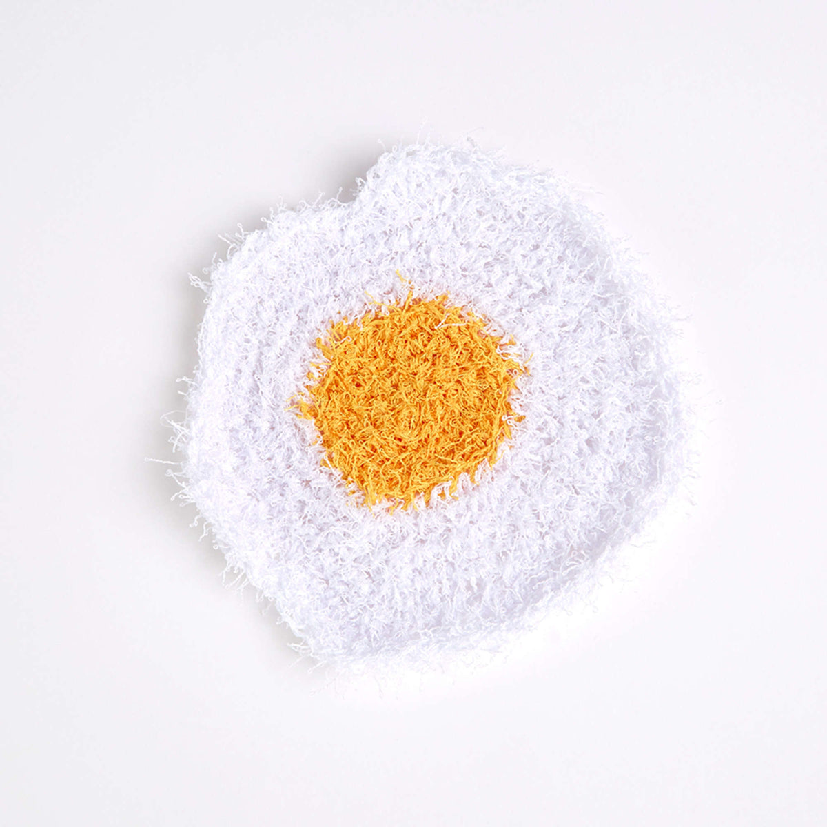 Crochet Dishcloth made in Red Heart Scrubby Yarn