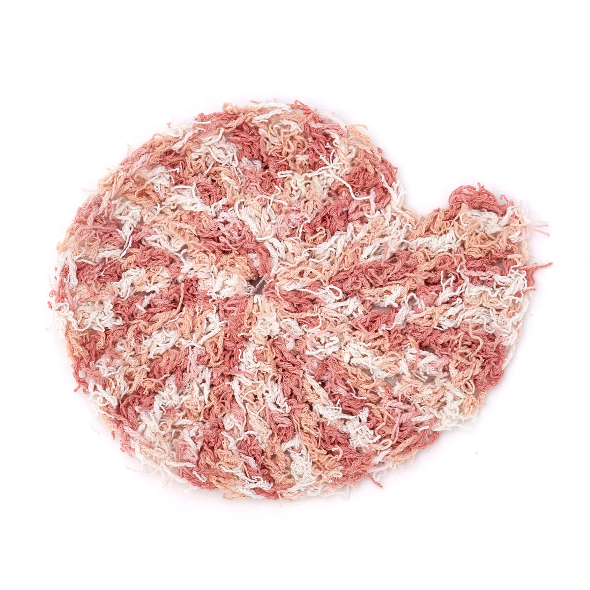 Crochet Dishcloth made in Red Heart Scrubby Cotton Yarn