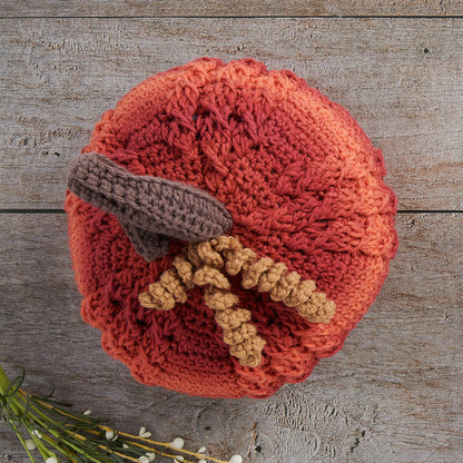 Red Heart Braided Crochet Pumpkins Version 1