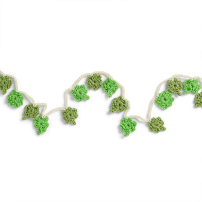 Red Heart Crochet Shamrock Garland and Confetti Single Size