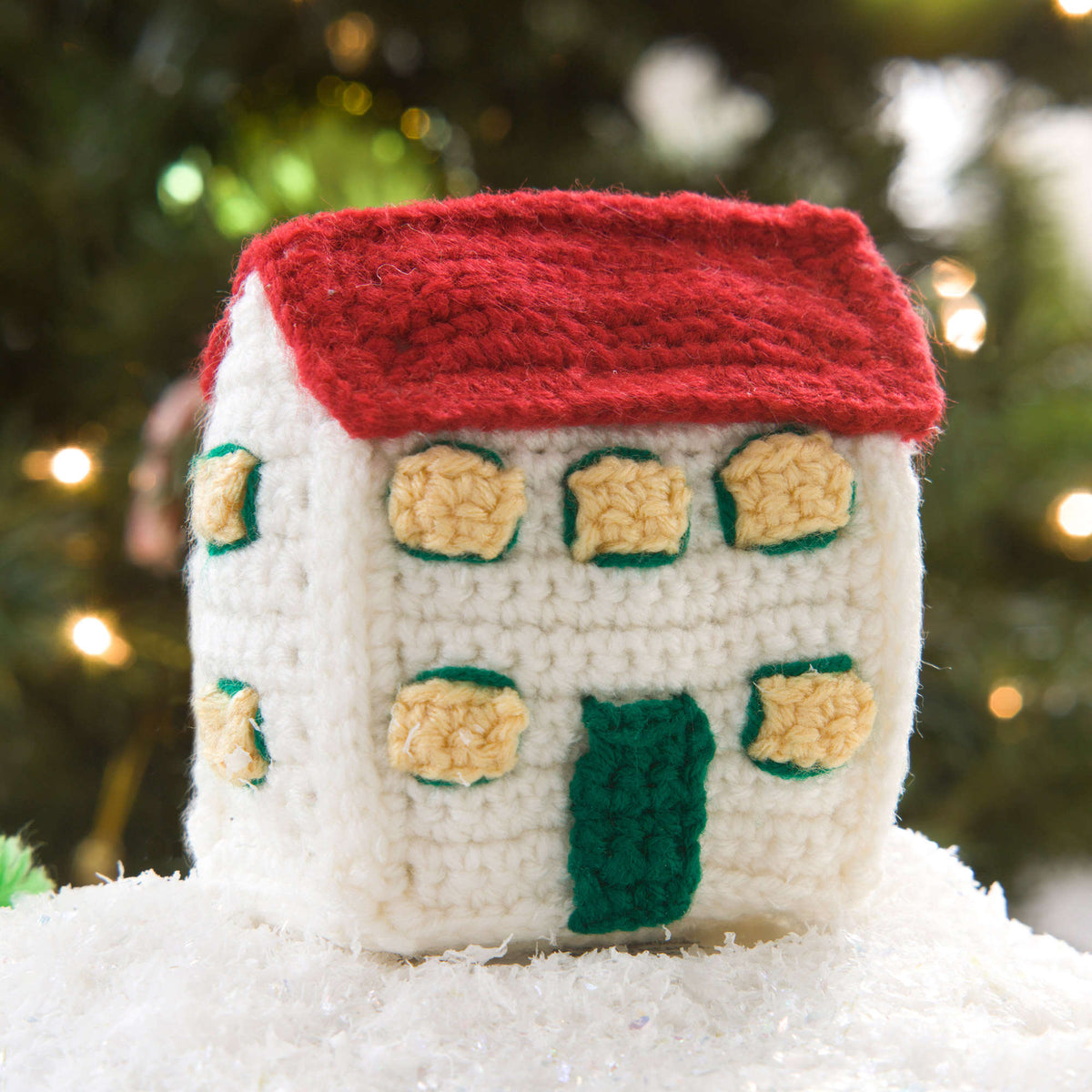 Crochet Christmas Décor made in Red Heart Super Saver Yarn