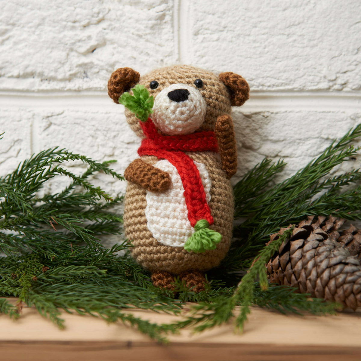 Crochet Ornament made in Red Heart Soft Yarn