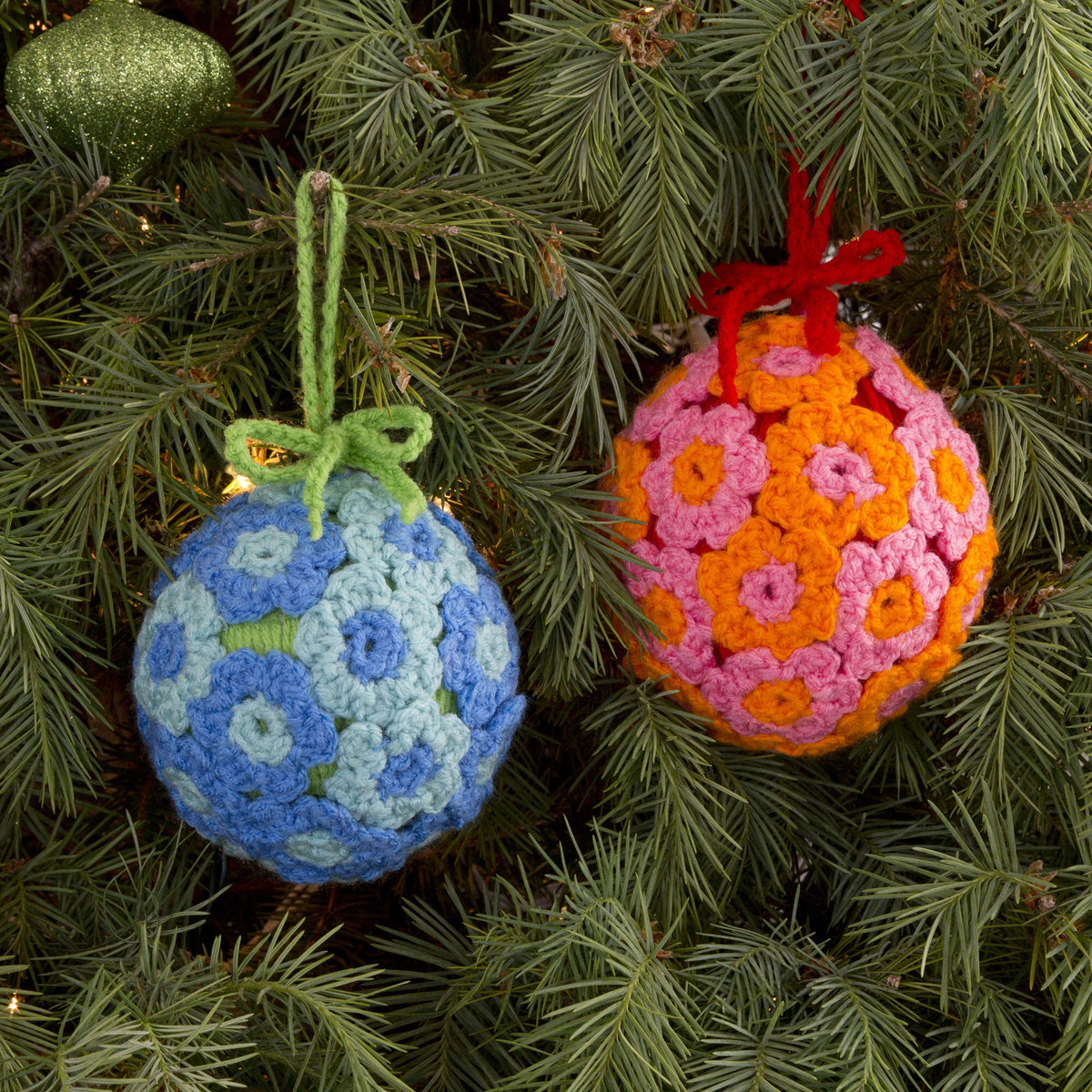 Crochet Ornament made in Red Heart Super Saver Yarn