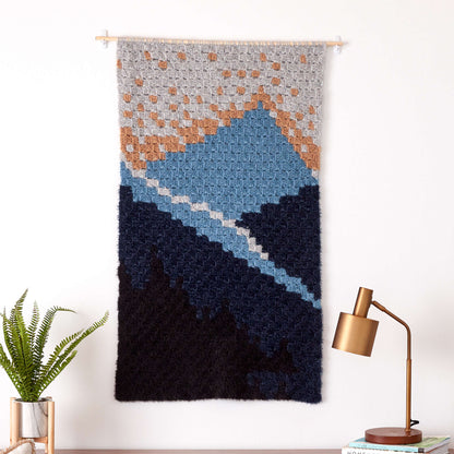 Red Heart Peak Your Interest C2C Crochet Tapestry Single Size