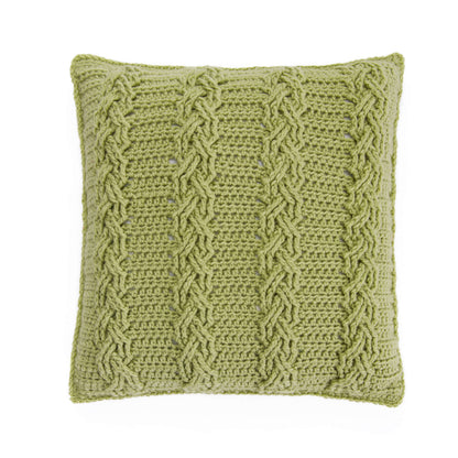 Red Heart Crochet Textured Pillow Trio Crochet Pillow made in Red Heart Soft Yarn