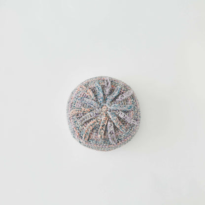 Red Heart Crochet Starburst Pillow Crochet Pillow made in Red Heart Collage Yarn