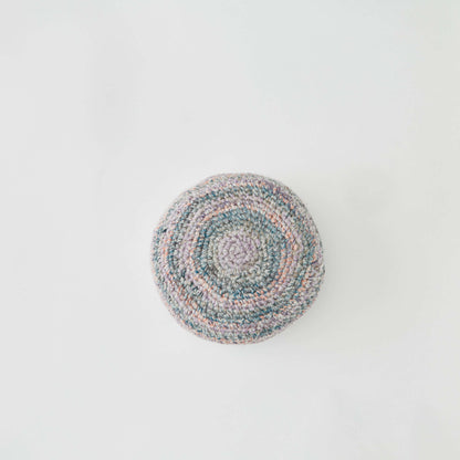Red Heart Crochet Starburst Pillow Crochet Pillow made in Red Heart Collage Yarn