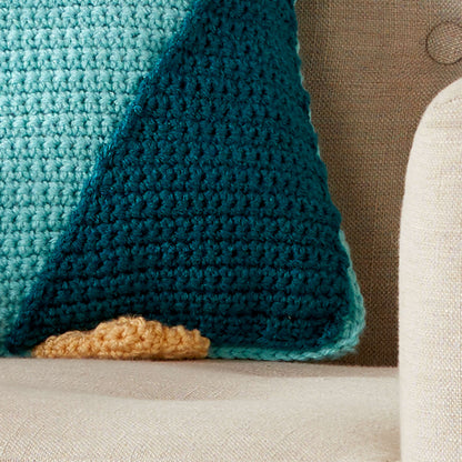Red Heart Crochet Owl Pillow Single Size