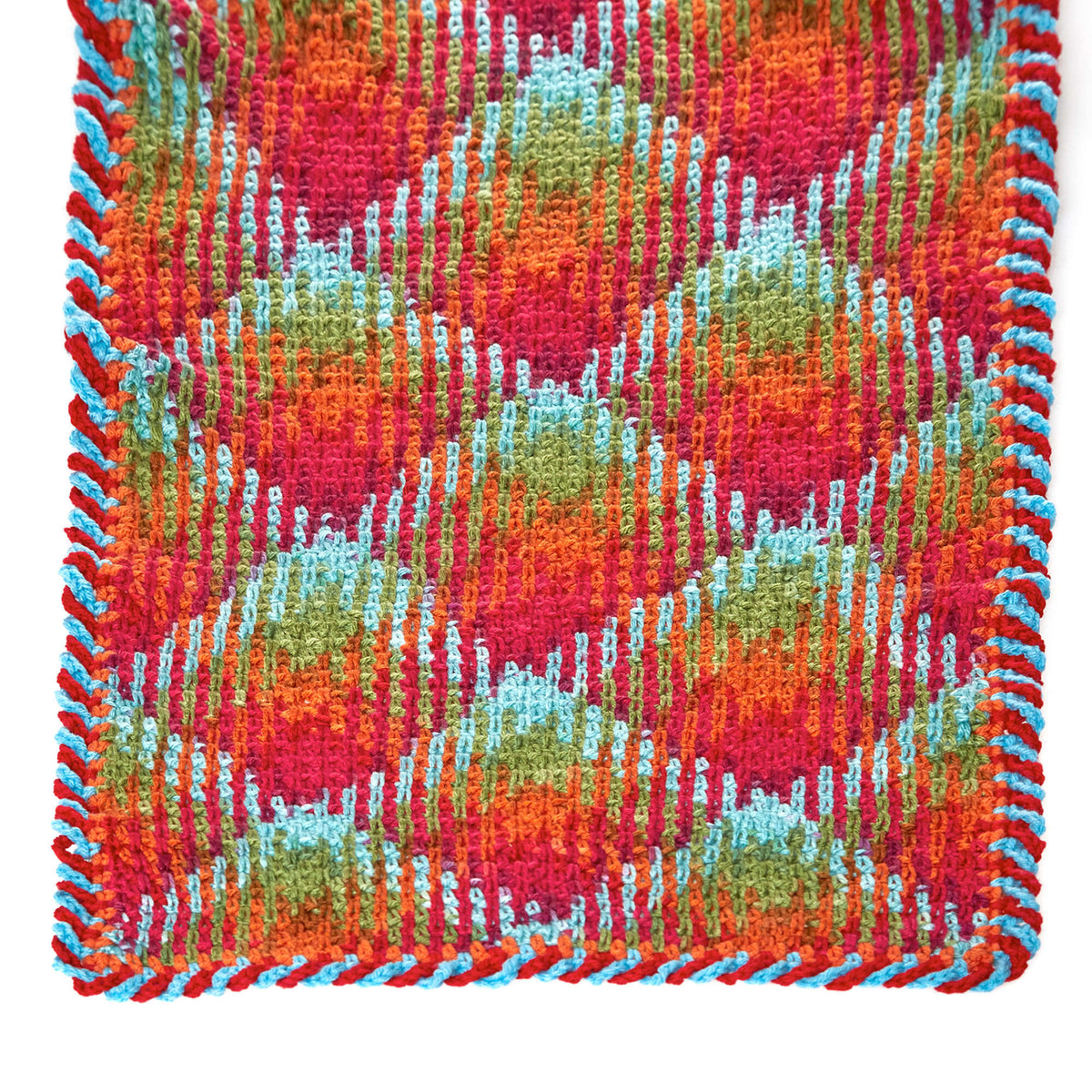 Crochet Runner made in Red Heart With Love Yarn