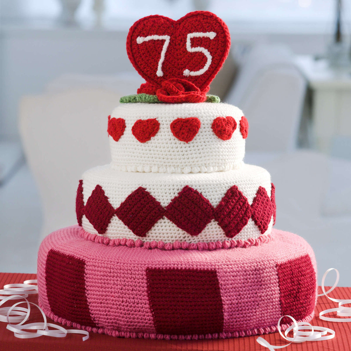 Crochet Kitchen Décor made in Red Heart Super Saver Yarn