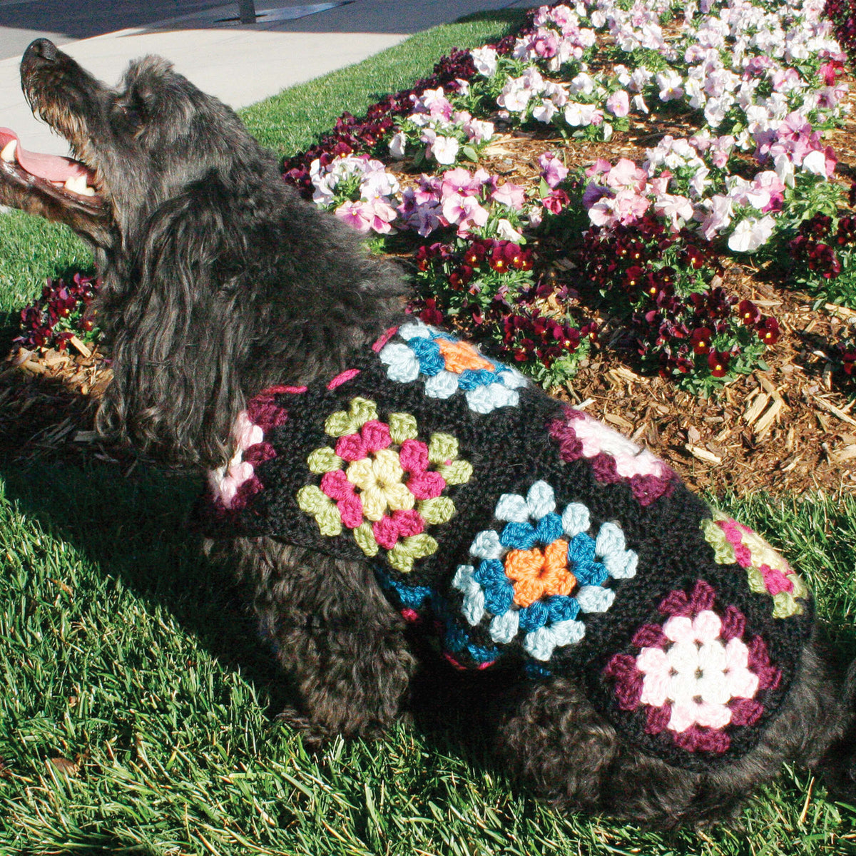 Crochet Sweater made in Red Heart Soft Yarn