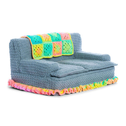 Red Heart Crochet Cat Couch Super Saver