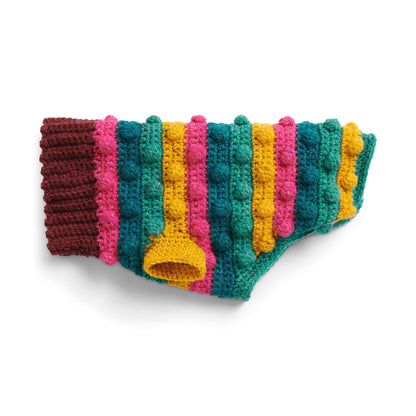 Red Heart Fun Bobbles Crochet D'O'go Coat S