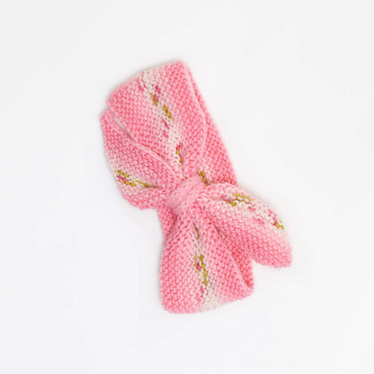 Red Heart Knit Gimme-a-Hug Headband Knit Headband made in Red Heart Yarn