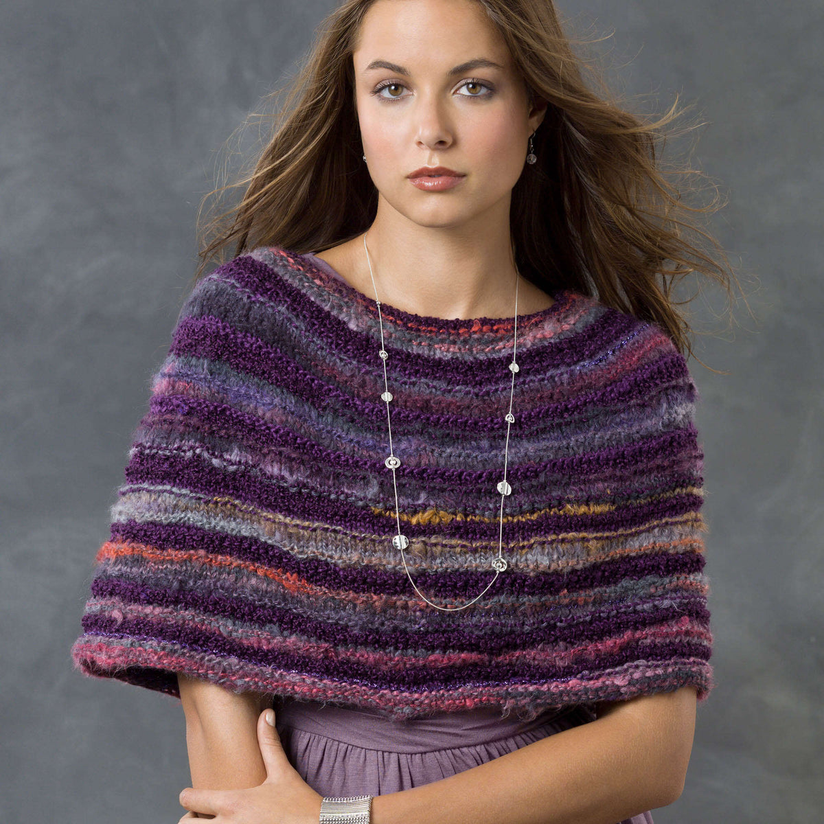 Knit Warmer made in Red Heart Boutique Yarn