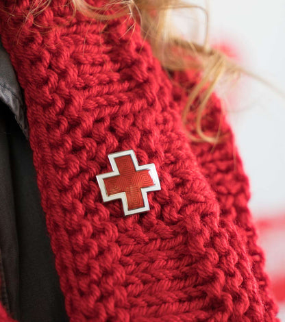 Red Heart Red Heart Cares Knit Cowl Knit Cowl made in Red Heart Soft Yarn