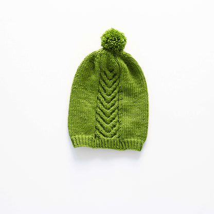 Red Heart Road to Success Chic Hat Knit Hat made in Red Heart Chic Sheep Yarn