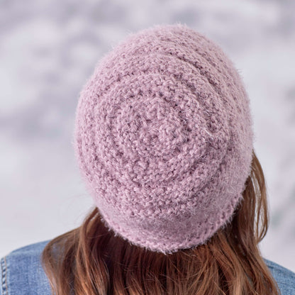 Red Heart Cozy Style Knit Hat Knit Hat made in Red Heart Hygge Yarn