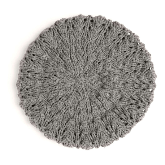 Knit Beret made in Red Heart With Love Yarn