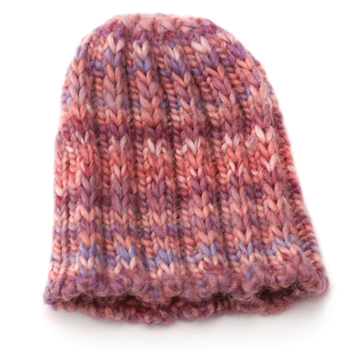 Knit Hat made in Red Heart Evermore Yarn