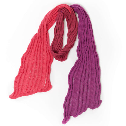 Red Heart Long & Skinny Scarf Single Size