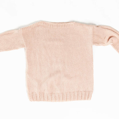 Red Heart My First Knit Sweater S