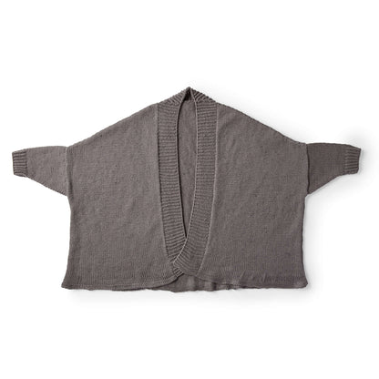 Red Heart Knit Swoncho Single Size