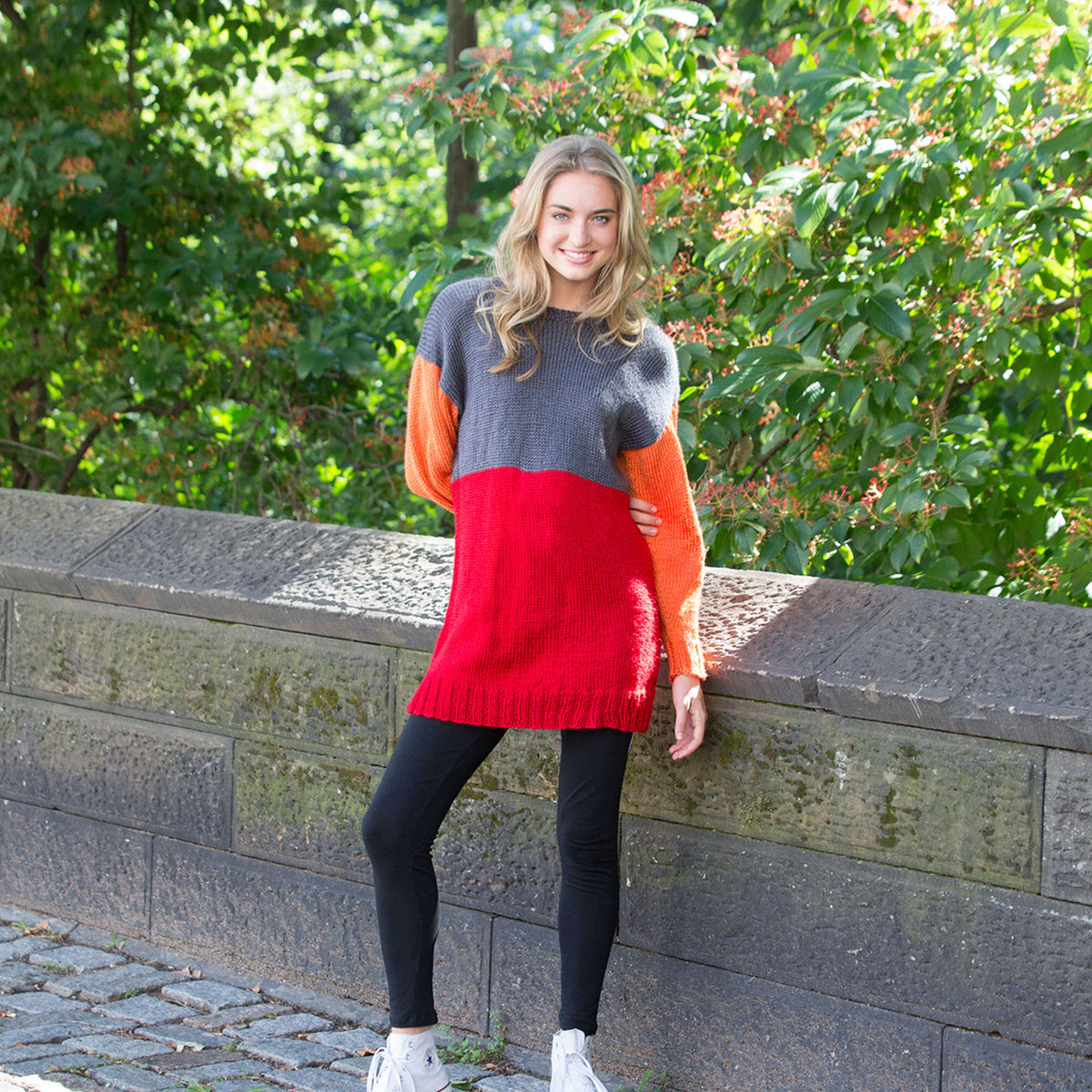 Knit Tunic made in Red Heart Soft Yarn