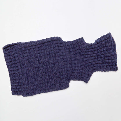 Red Heart Waffle Stitch Vest Knit Vest made in Red Heart Soft Essentials Yarn
