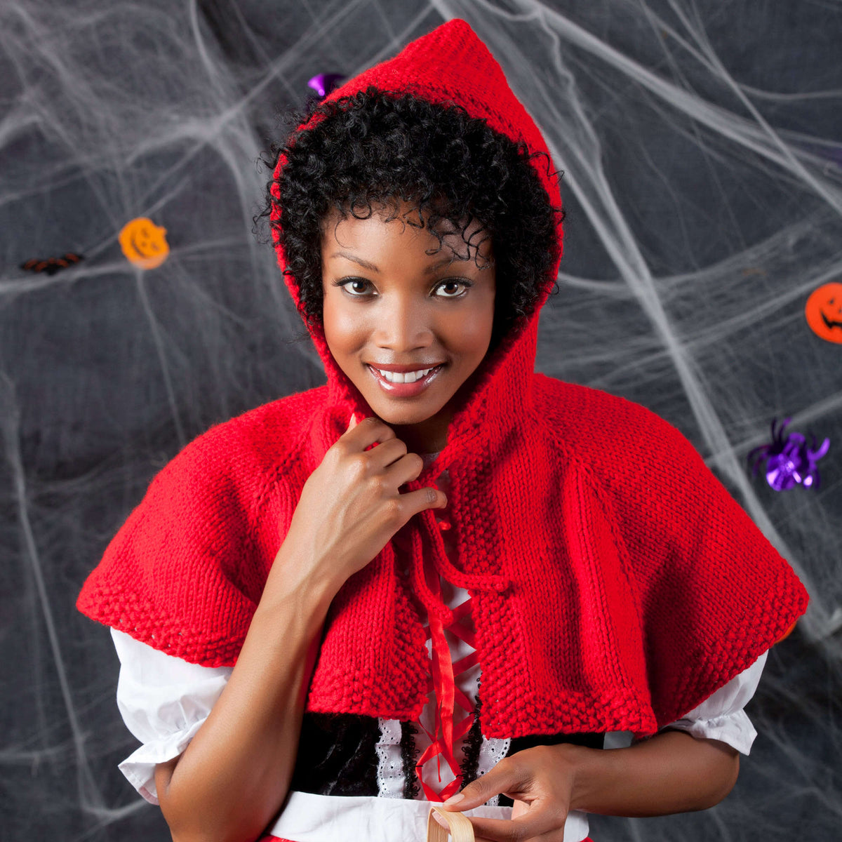 Knit Costume made in Red Heart Super Saver Yarn