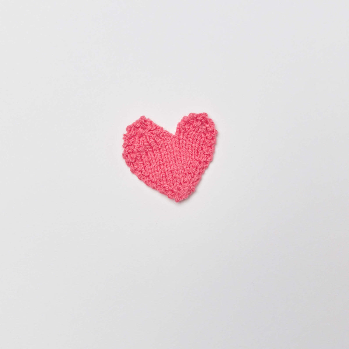 Knit Appliqué made in Red Heart Comfort Sport Yarn
