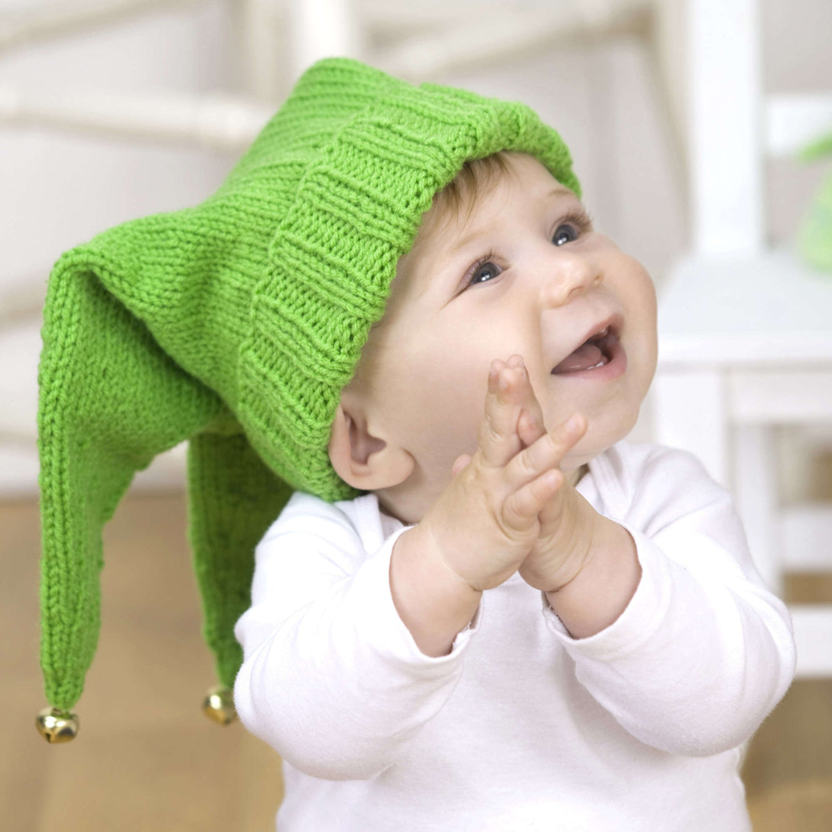 Knit Hat made in Red Heart Super Saver Yarn